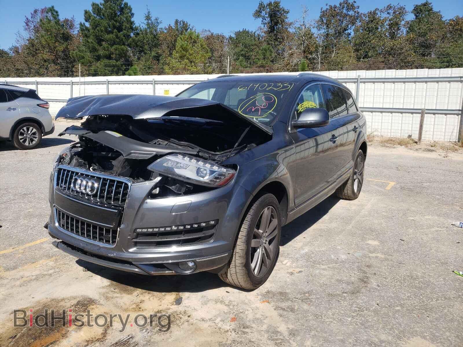 2013 AUDI Q7 - VIN: WA1LGAFE6DD014415 - Фото 2
