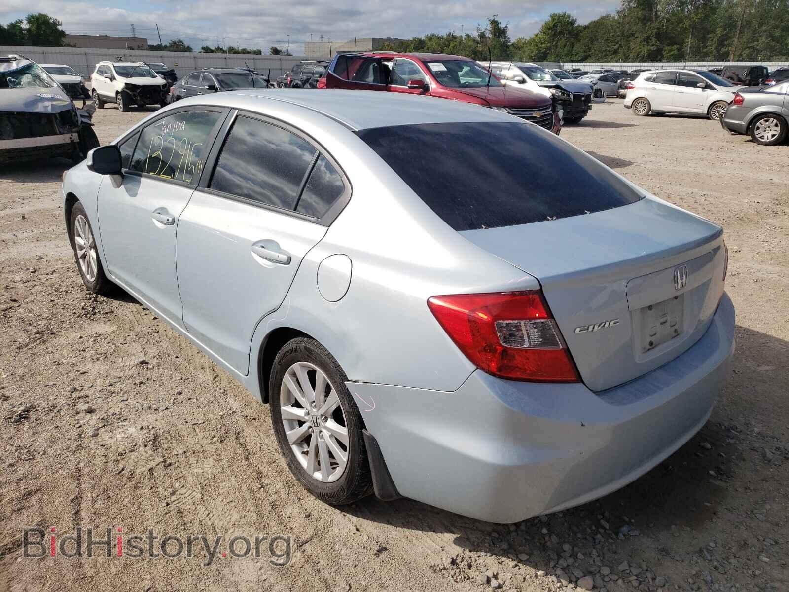 2012 HONDA CIVIC - VIN: 19XFB2F86CE336017 - Фото 3