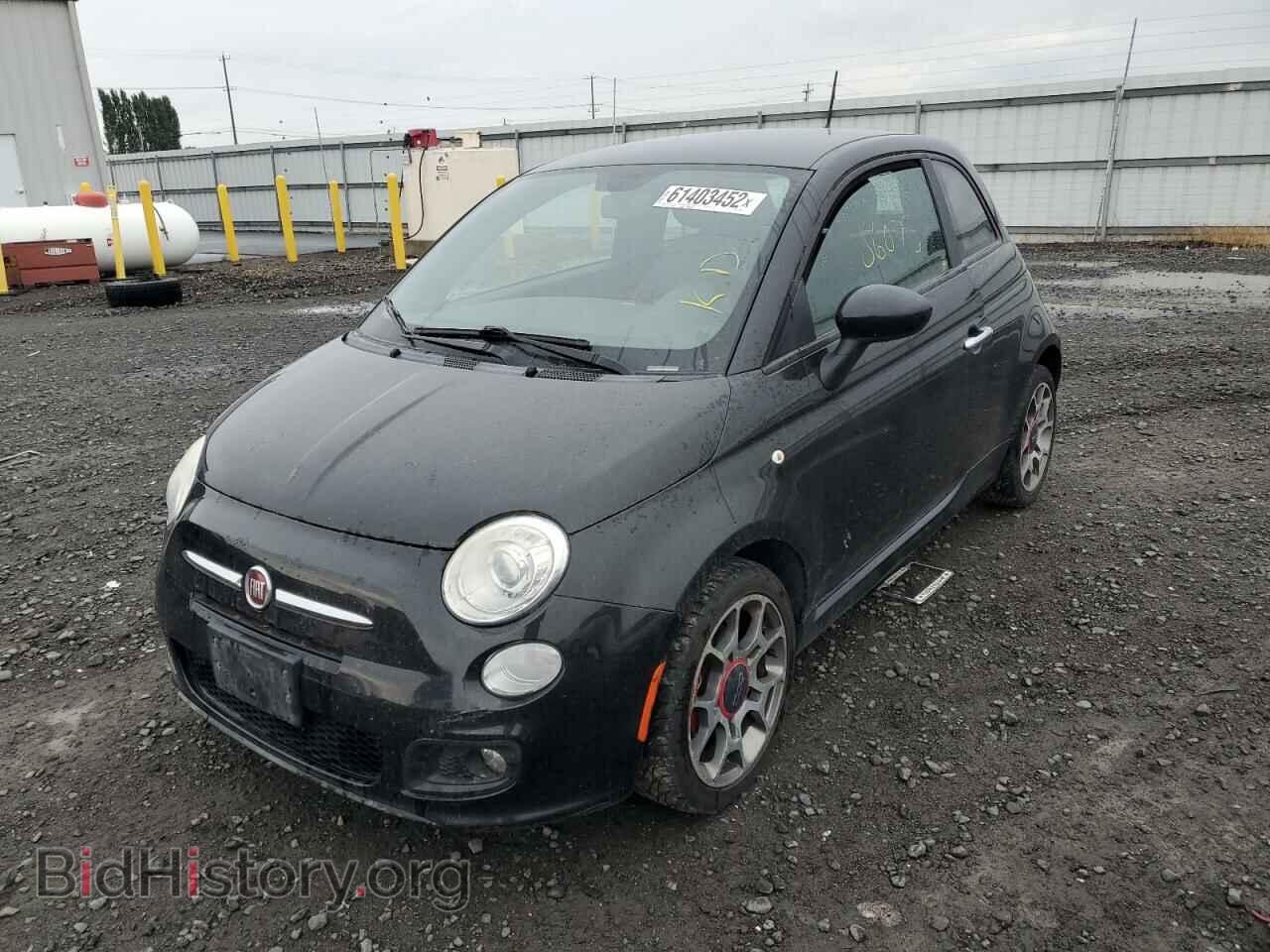 2012 FIAT 500 - VIN: 3C3CFFBR3CT116038 - Фото 2