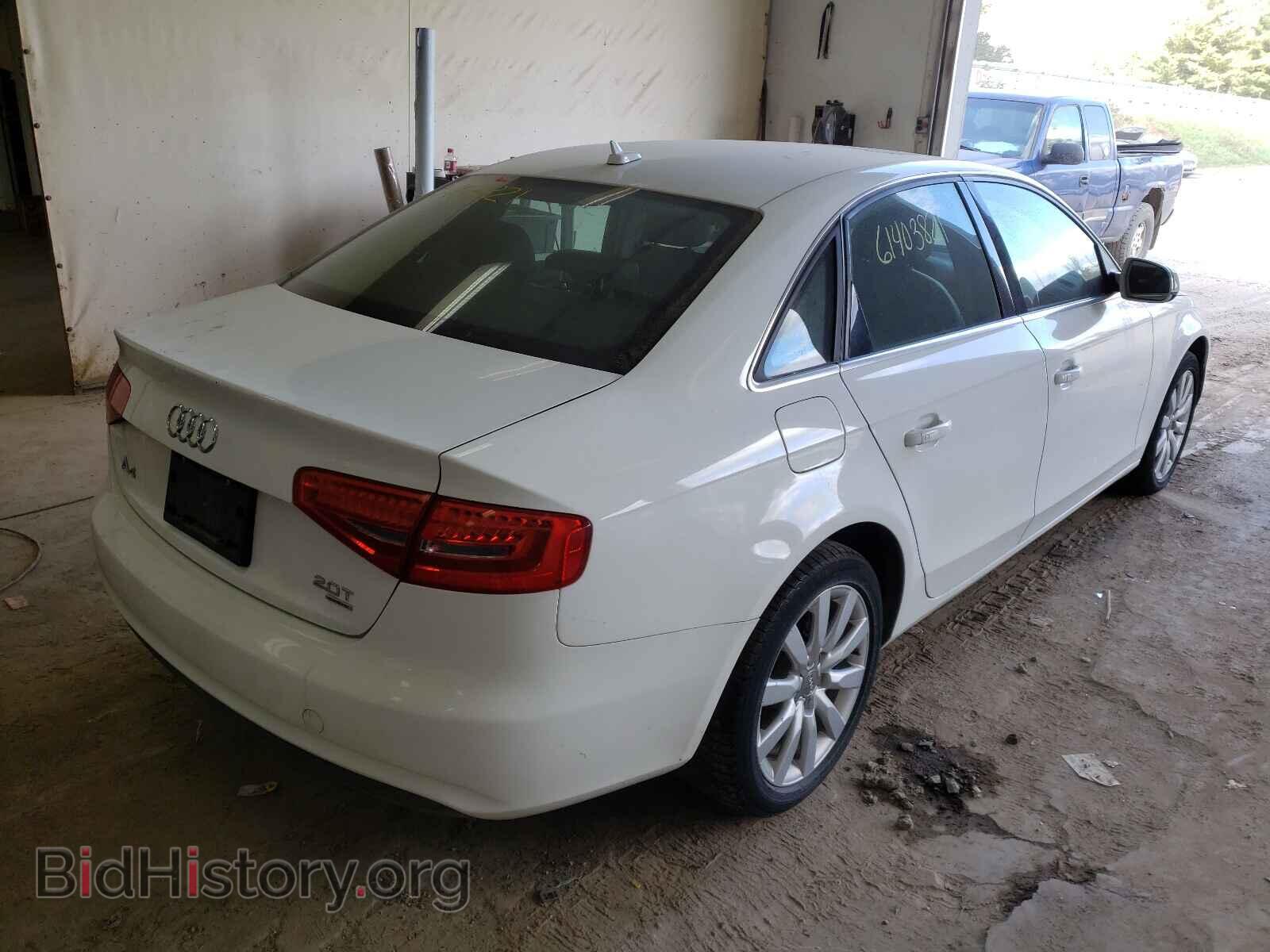 2013 AUDI A4 - VIN: WAUBFAFL3DN024684 - Photo 4