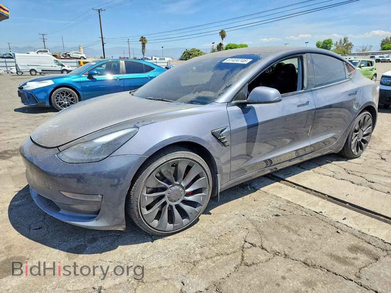 Фотография 5YJ3E1EC4PF422081 - TESLA MODEL 3 2023