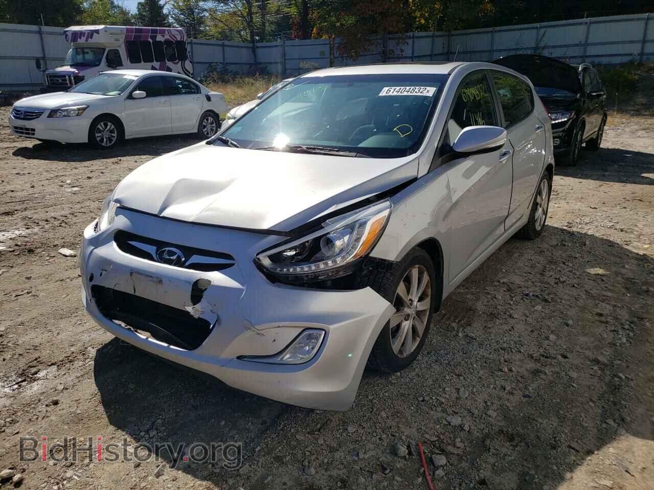 2014 HYUNDAI ACCENT - VIN: KMHCU5AE3EU197461 - Фото 2