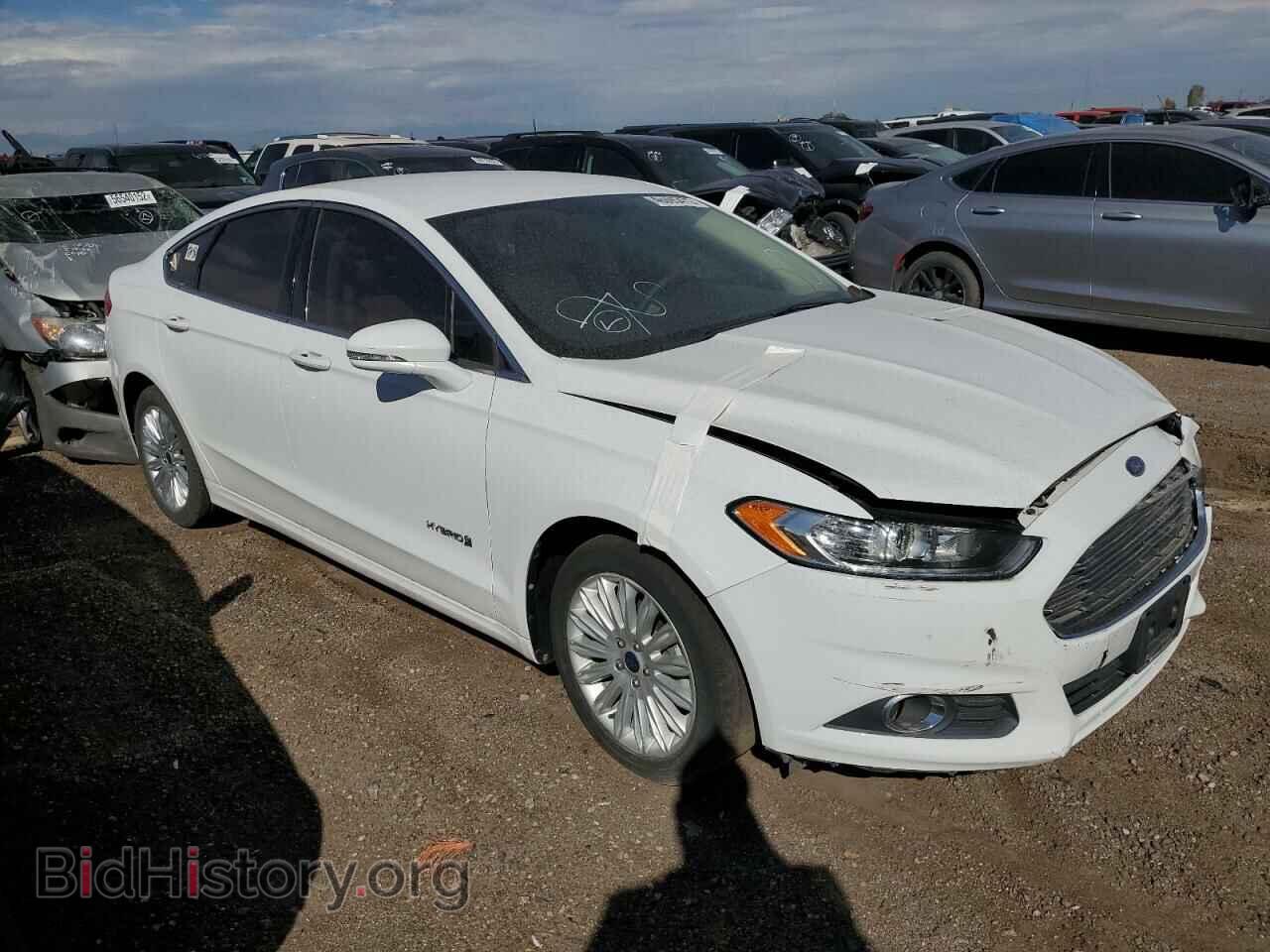 Фотография 3FA6P0LU7DR370927 - FORD FUSION 2013