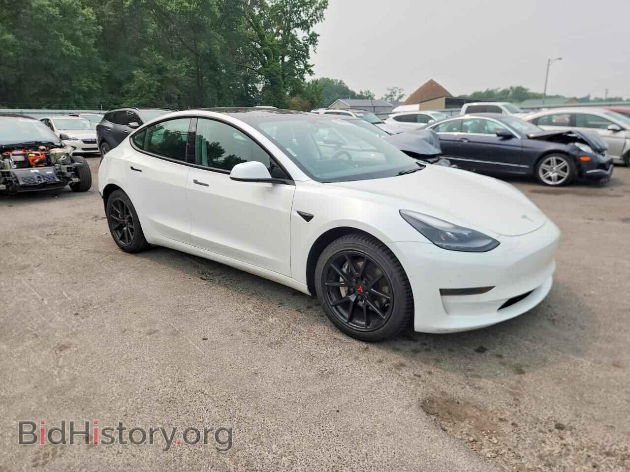 2021 TESLA MODEL 3 - VIN: 5YJ3E1EA6MF030990 - Photo 4