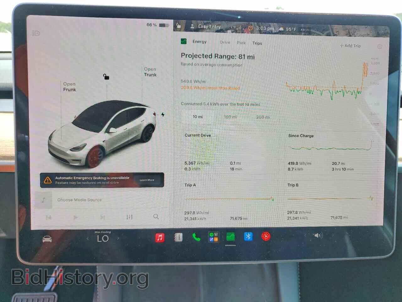 2021 TESLA MODEL Y - VIN: 5YJYGAEE0MF280597 - Photo 9