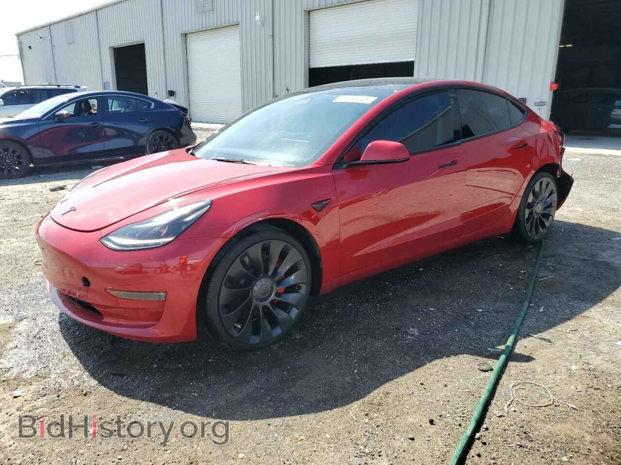 Фотография 5YJ3E1EC8NF247945 - TESLA MODEL 3 2022