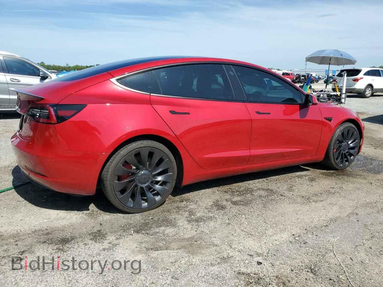 2022 TESLA MODEL 3 - VIN: 5YJ3E1EC8NF247945 - Фото 3
