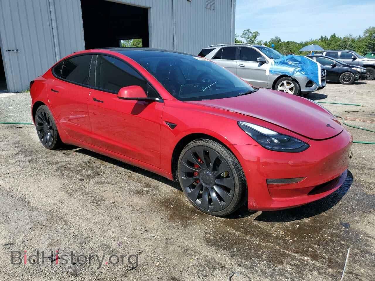 2022 TESLA MODEL 3 - VIN: 5YJ3E1EC8NF247945 - Фото 4