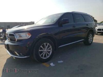 2016 Dodge DURANGO SXT, синий — VIN 1C4RDHAG1GC424205, Copart
