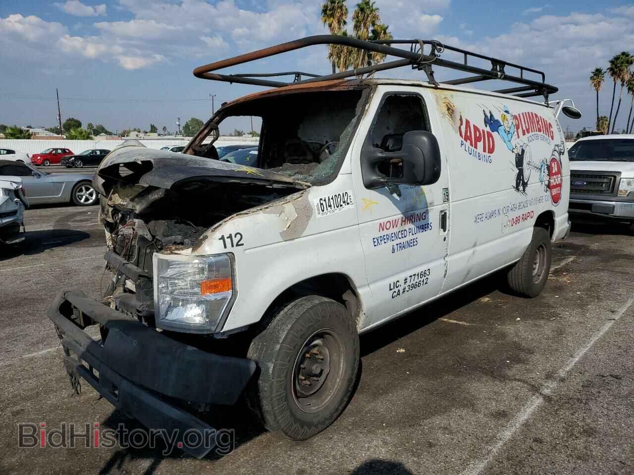 2008 FORD ECONOLINE - VIN: 1FTSE34L78DA22517 - Photo 2