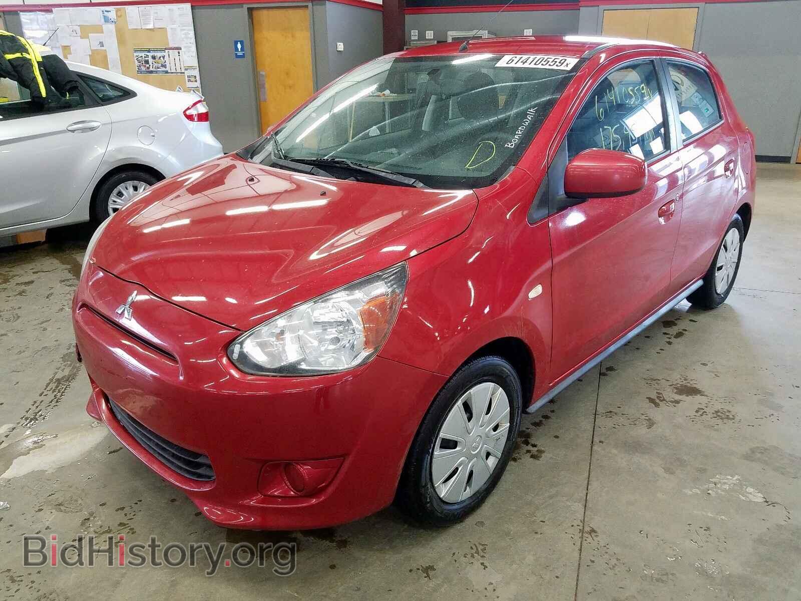 2014 MITSUBISHI MIRAGE - VIN: ML32A3HJ2EH006981 - Фото 2