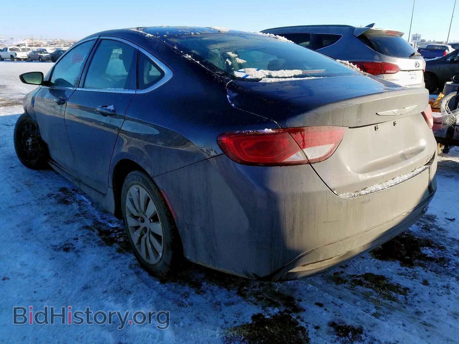2015 CHRYSLER 200 - VIN: 1C3CCCFB3FN610134 - Фото 3