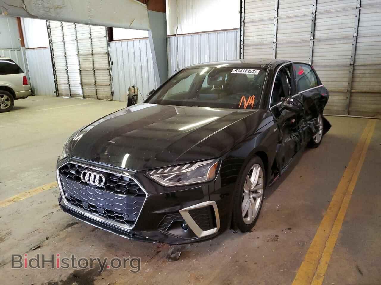 2022 AUDI A4 - VIN: WAUEAAF43NN013495 - Фото 2