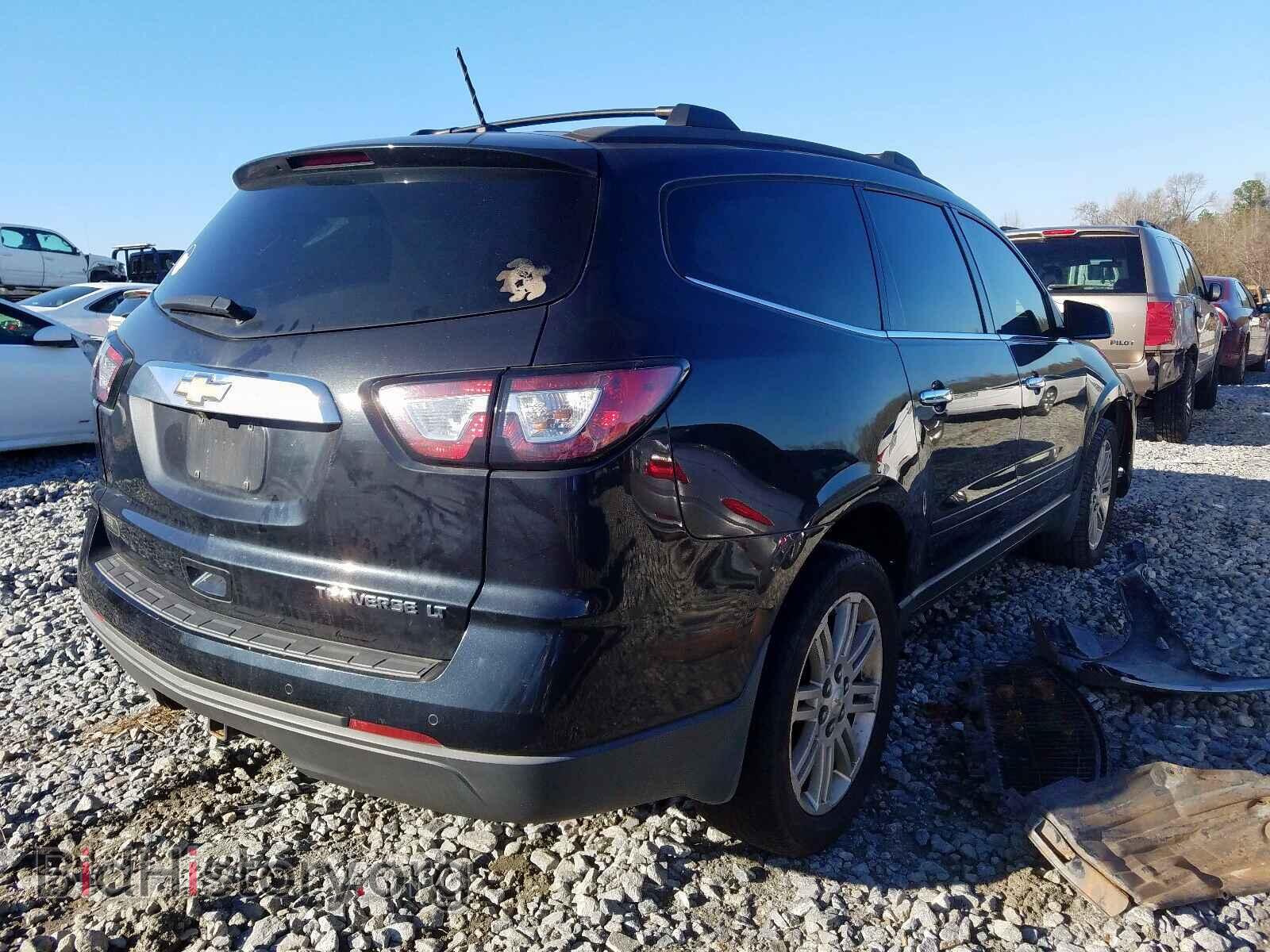 2013 CHEVROLET TRAVERSE - VIN: 1GNKRGKD7DJ127665 - Фото 4