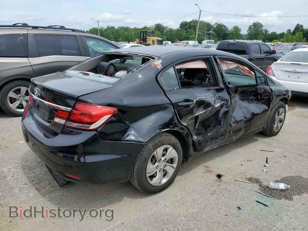 2014 HONDA CIVIC - VIN: 19XFB2F5XEE229125 - Фото 3