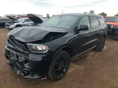 2019 Dodge DURANGO GT, черный — VIN 1C4RDJDG3KC692121, Copart