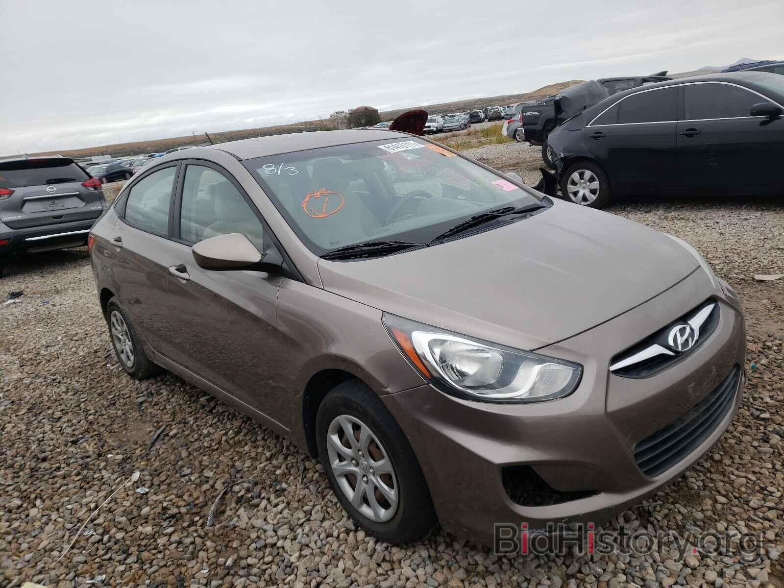 Photo KMHCT4AE2CU206385 - HYUNDAI ACCENT 2012