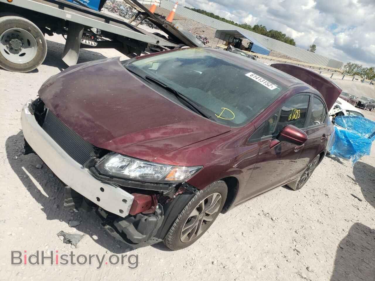 2014 HONDA CIVIC - VIN: 19XFB2F80EE034287 - Фото 2