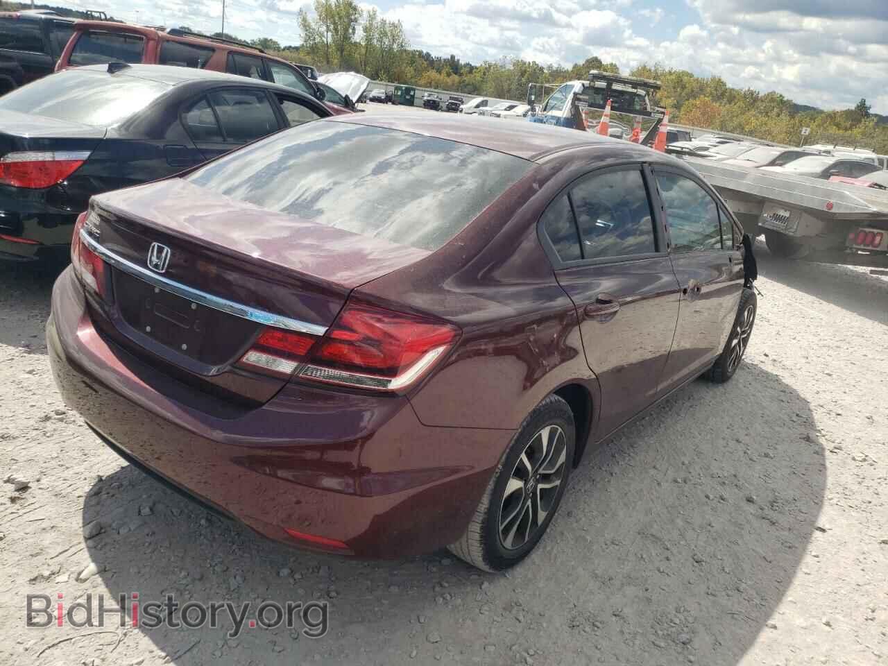 2014 HONDA CIVIC - VIN: 19XFB2F80EE034287 - Фото 4