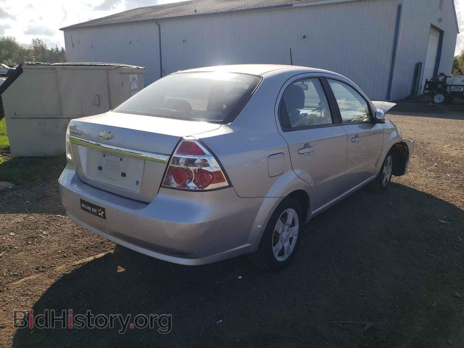 2009 CHEVROLET AVEO - VIN: KL1TD56E59B389034 - Фото 4