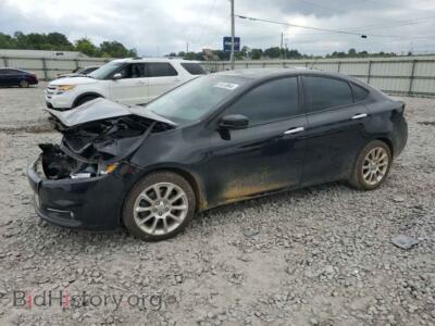 2015 Dodge DART Limited, черный — VIN 1C3CDFCB4FD174726, Copart