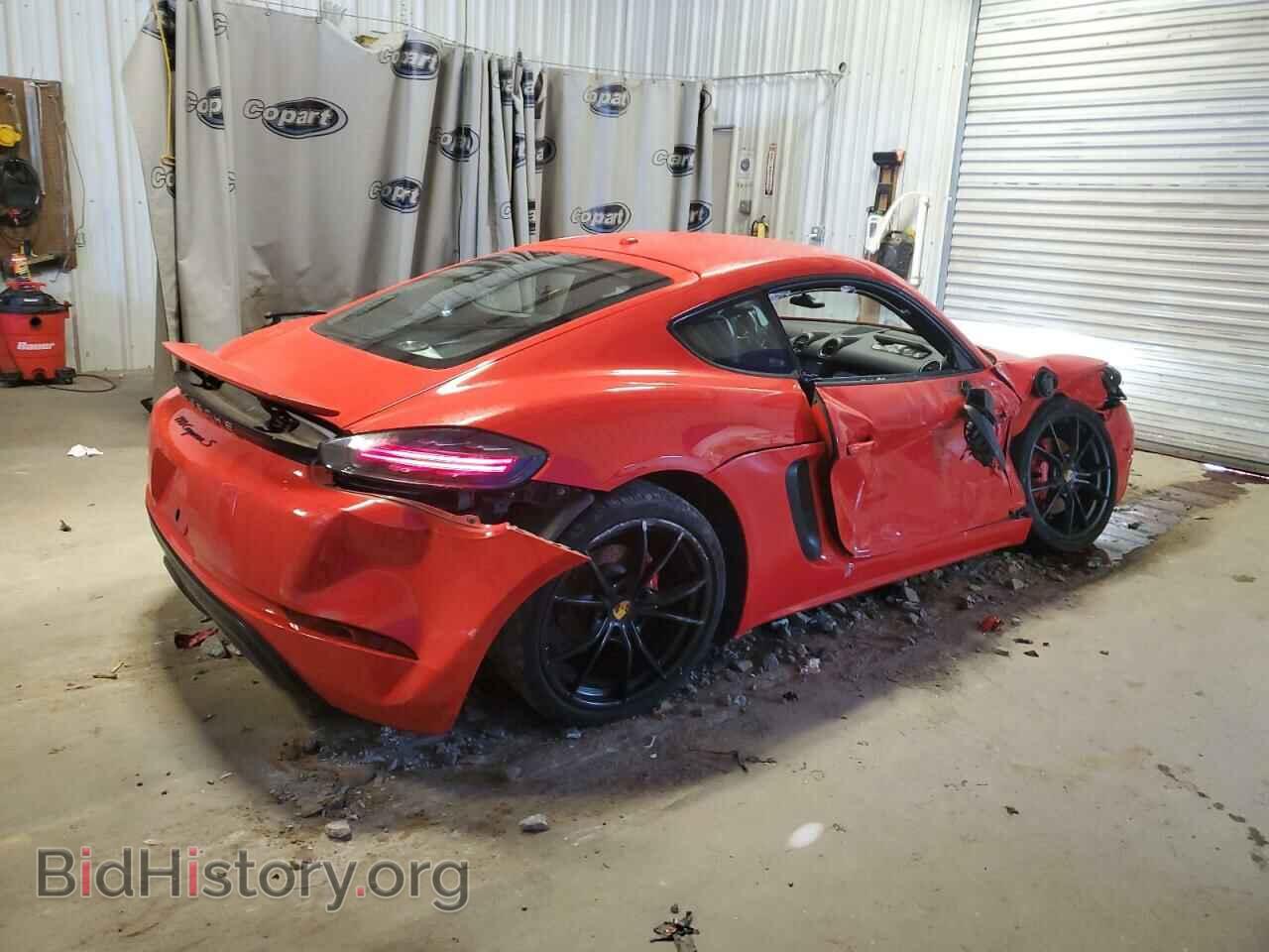 2018 PORSCHE CAYMAN - VIN: WP0AB2A84JK278775 - Фото 3