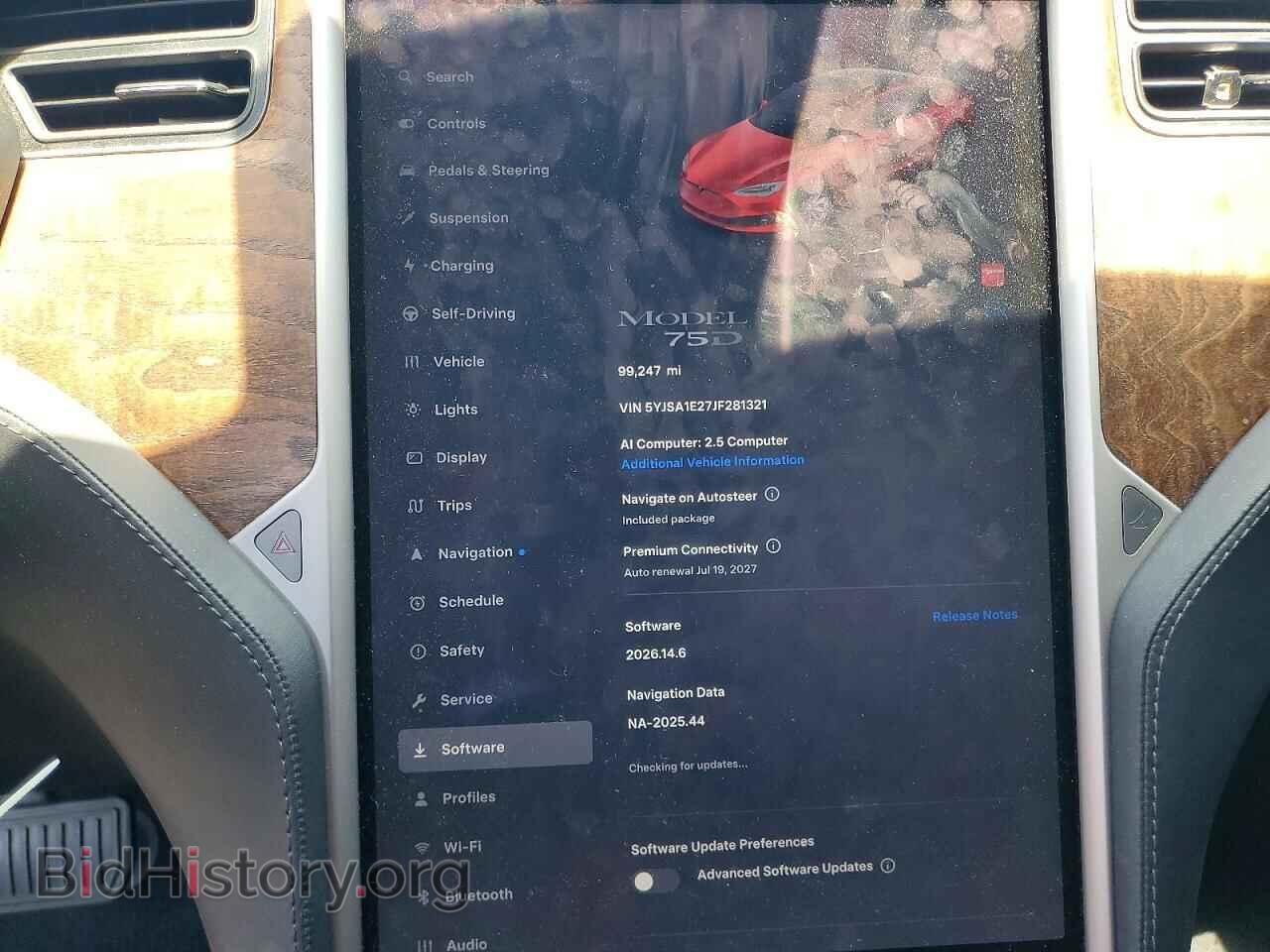 2018 TESLA MODEL S - VIN: 5YJSA1E27JF281321 - Фото 9