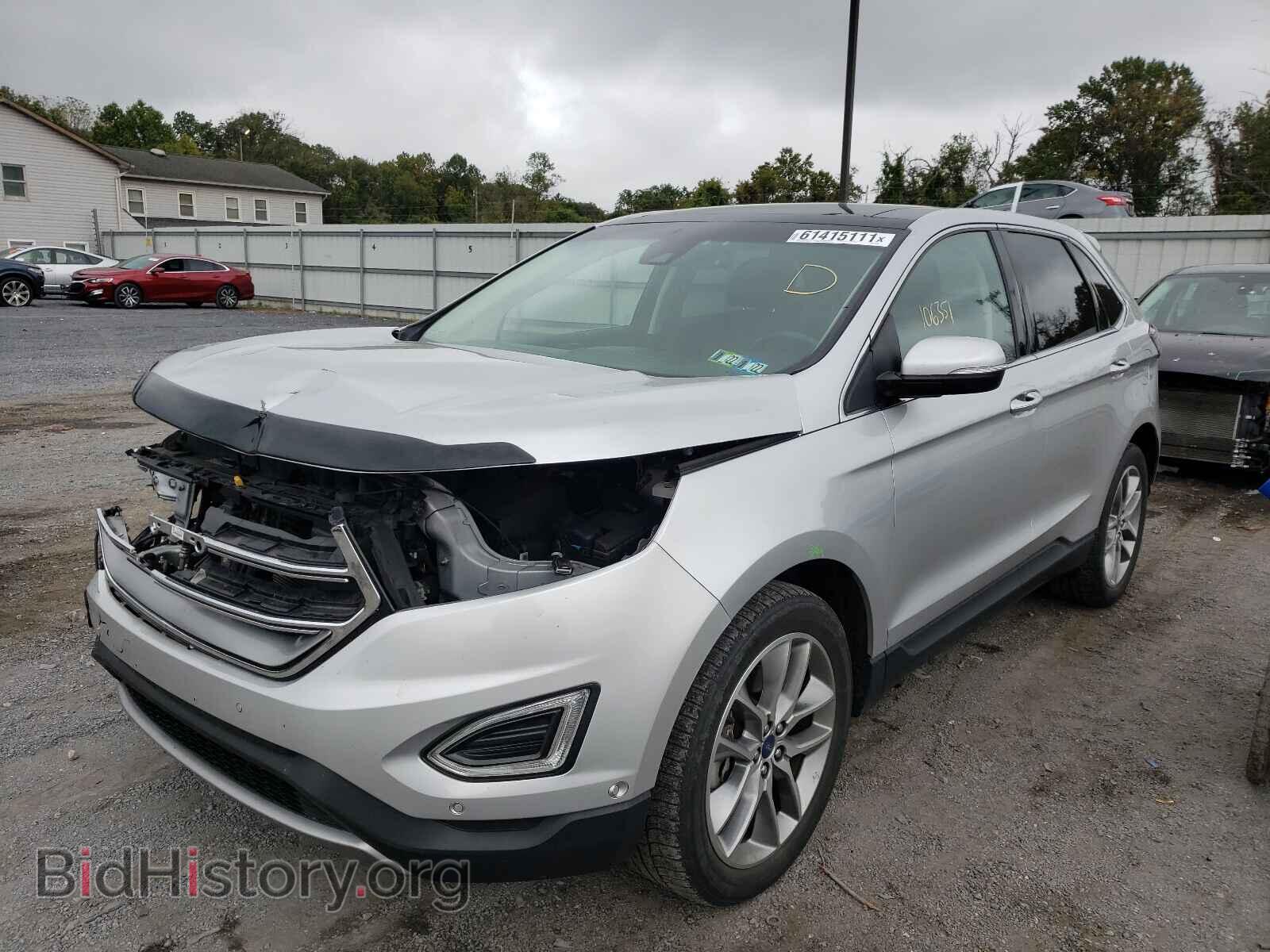 2017 FORD EDGE - VIN: 2FMPK4K89HBB96058 - Фото 2