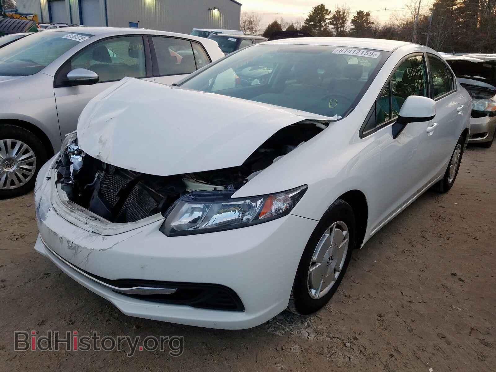 2013 HONDA CIVIC - VIN: 2HGFB2F60DH552452 - Фото 2