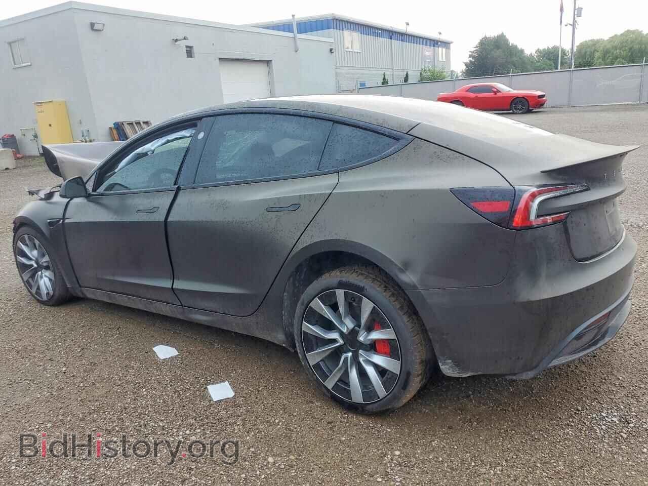 2024 TESLA MODEL 3 - VIN: LRW3E7EB6RC093617 - Фото 2
