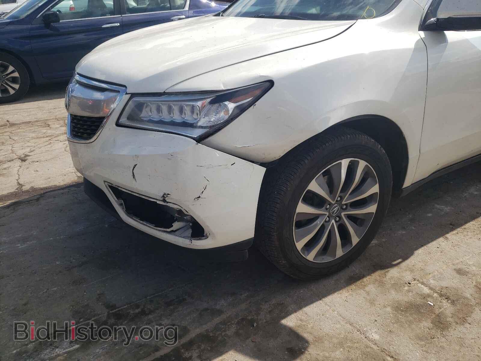 2014 ACURA MDX - VIN: 5FRYD4H49EB042471 - Фото 9