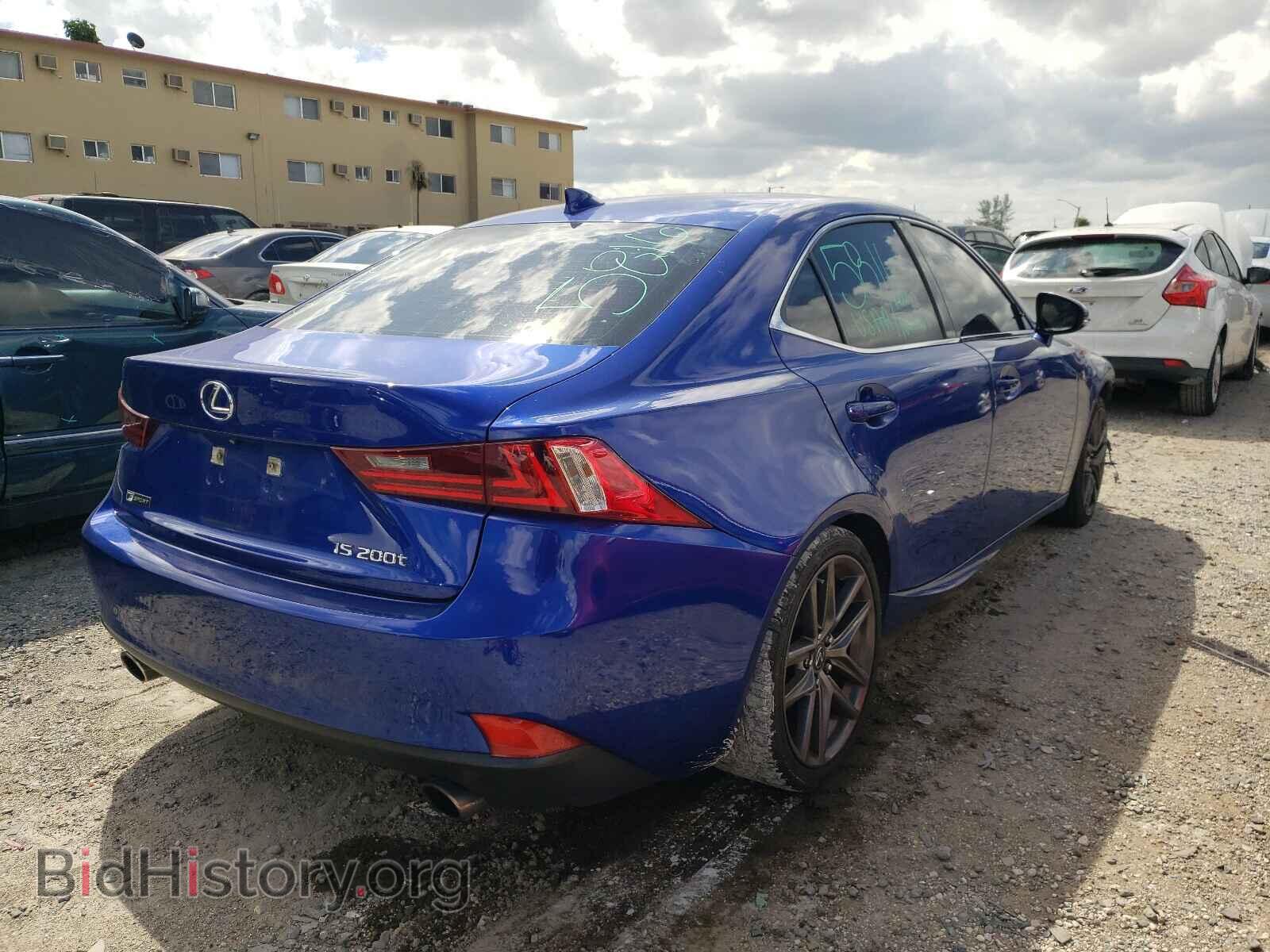 2016 LEXUS IS - VIN: JTHBA1D22G5035853 - Фото 4