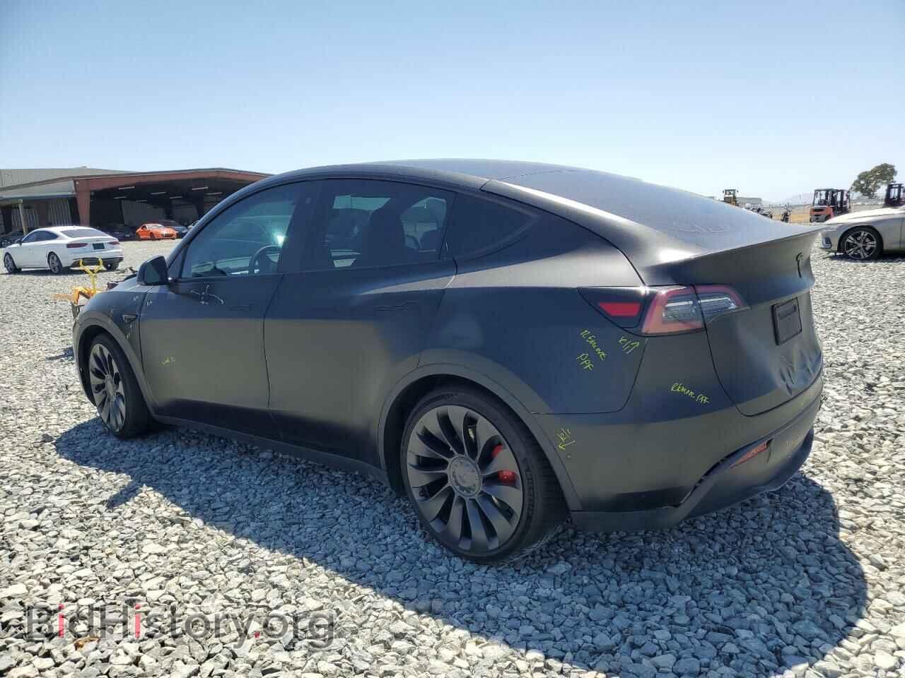 2022 TESLA MODEL Y - VIN: 7SAYGDEF8NF492954 - Фото 2