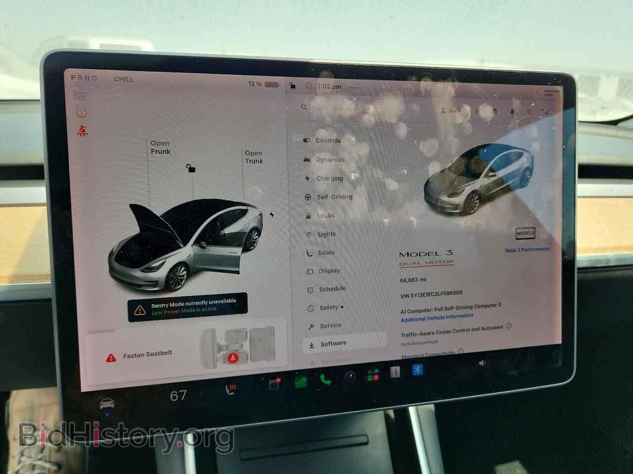 2020 TESLA MODEL 3 - VIN: 5YJ3E1EC2LF586908 - Photo 9