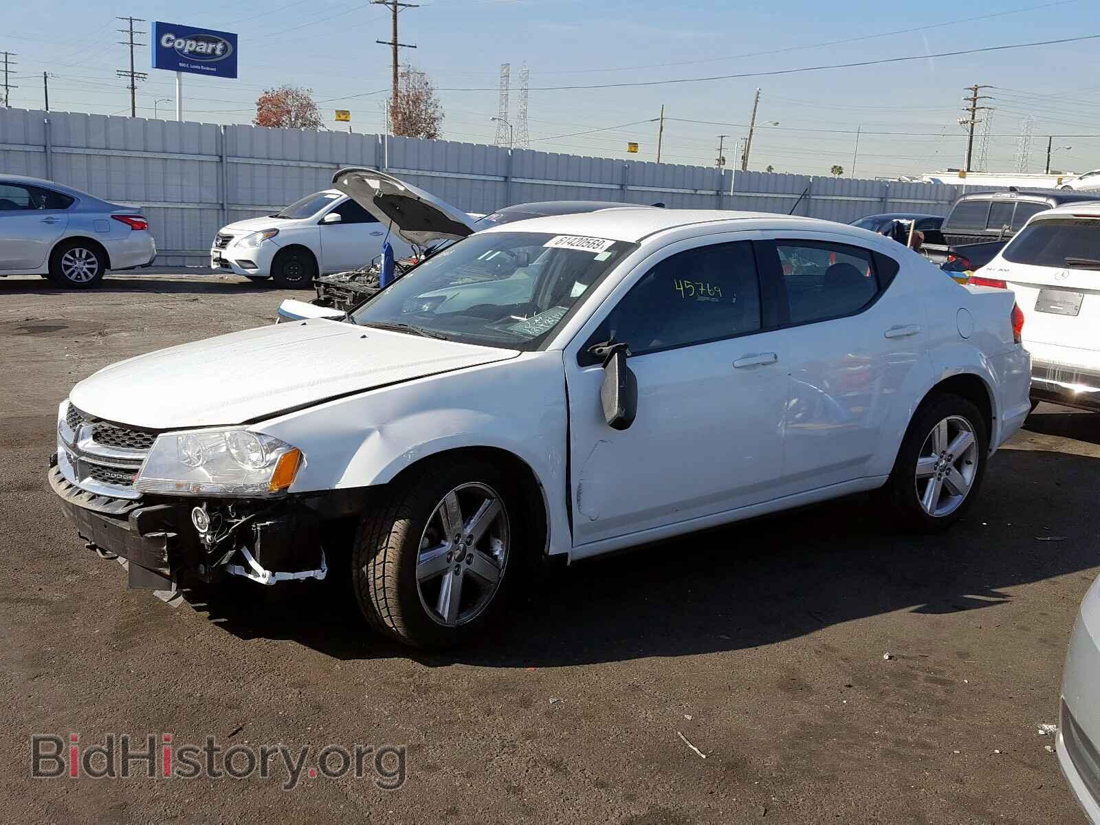 2013 DODGE AVENGER - VIN: 1C3CDZAB5DN625240 - Фото 2