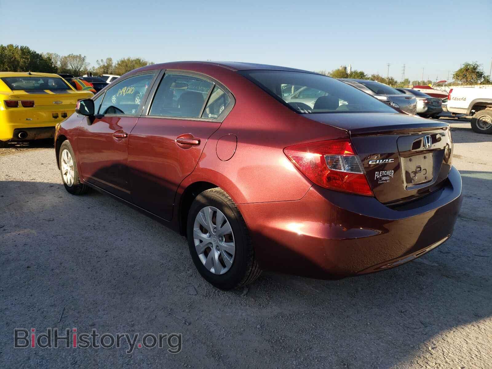 2012 HONDA CIVIC - VIN: 2HGFB2F59CH583012 - Фото 3