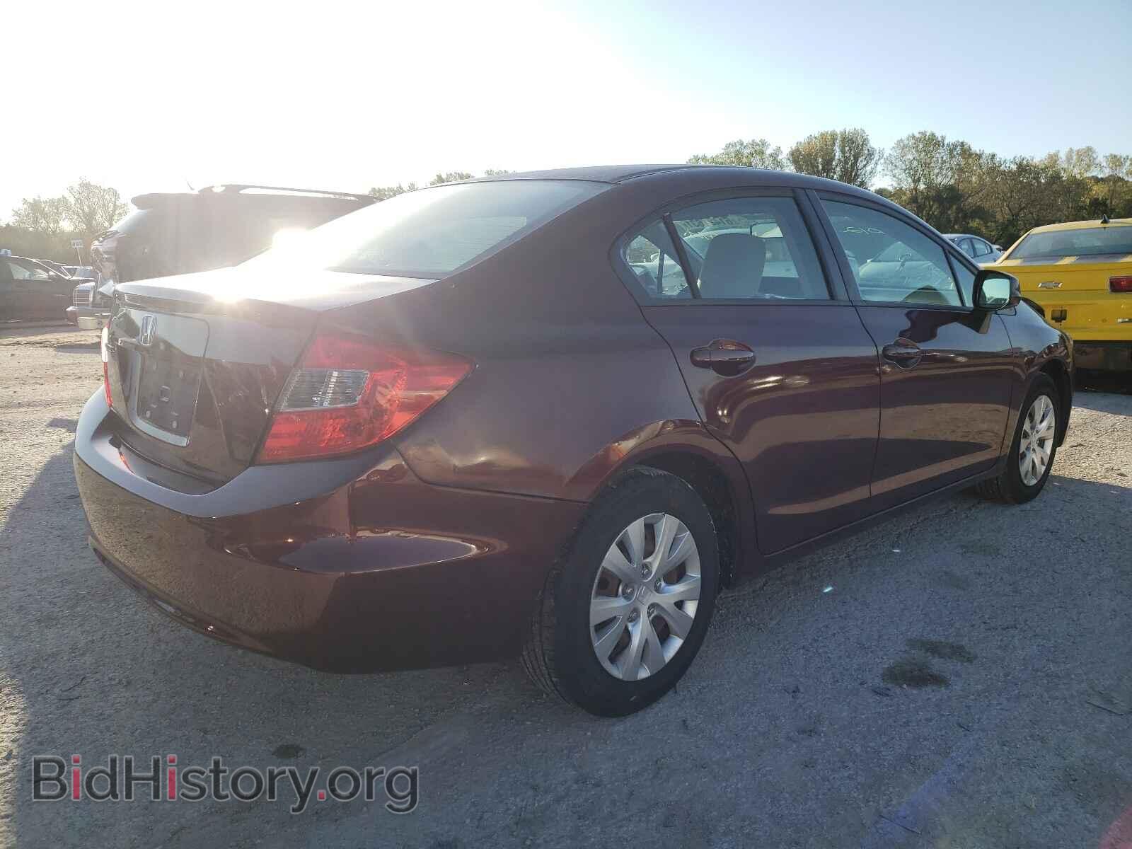 2012 HONDA CIVIC - VIN: 2HGFB2F59CH583012 - Фото 4