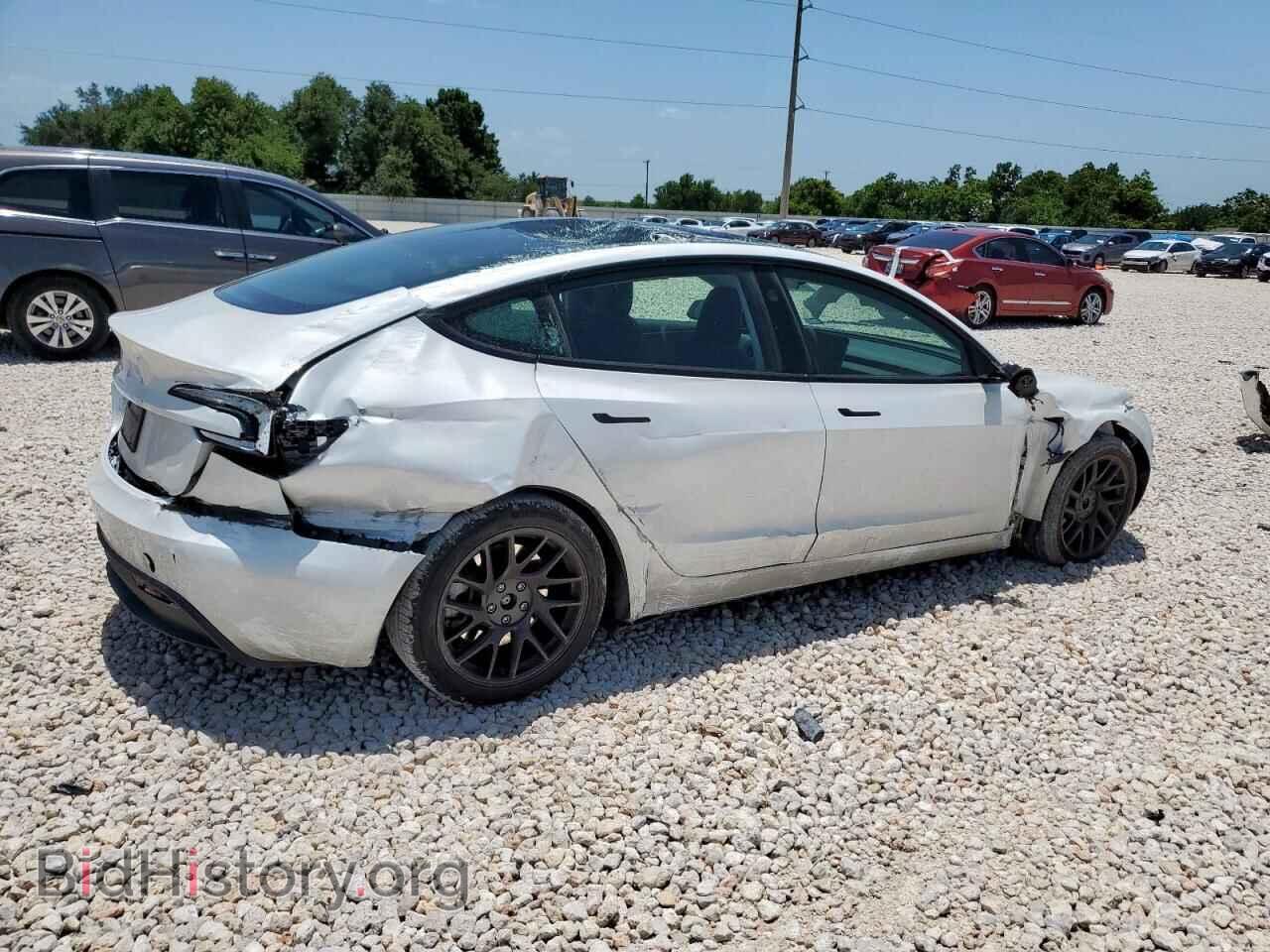 2024 TESLA MODEL 3 - VIN: 5YJ3E1EA3RF762677 - Photo 3