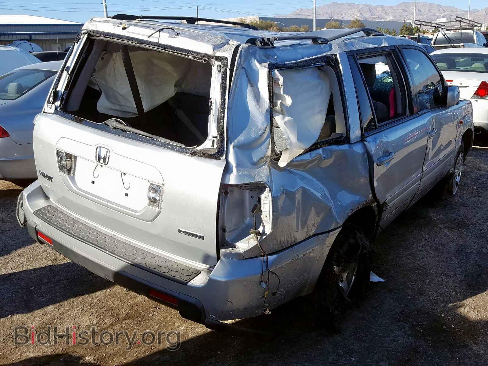 2008 HONDA PILOT - VIN: 5FNYF18468B044256 - Фото 4