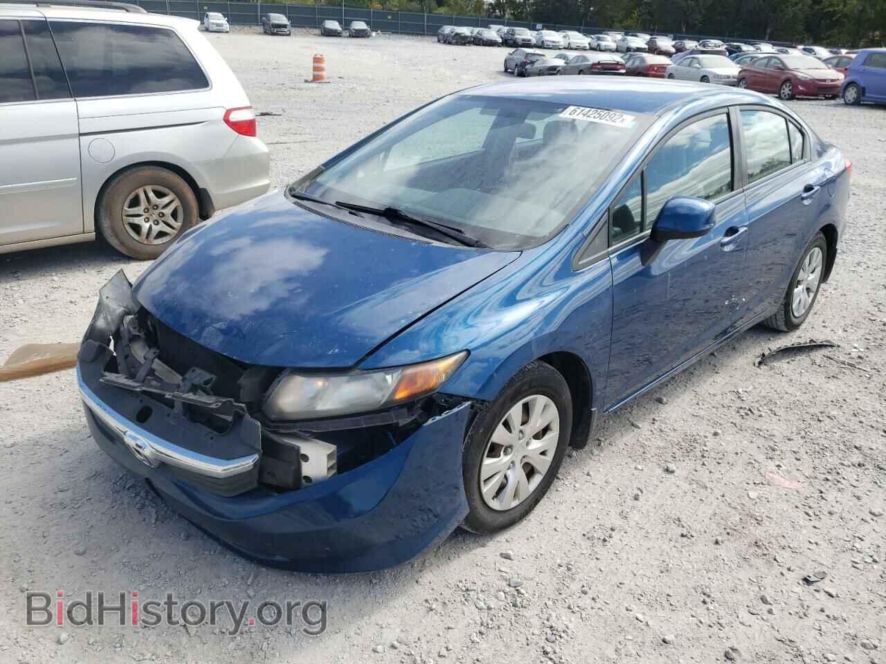 2012 HONDA CIVIC - VIN: 19XFB2F56CE079401 - Фото 2