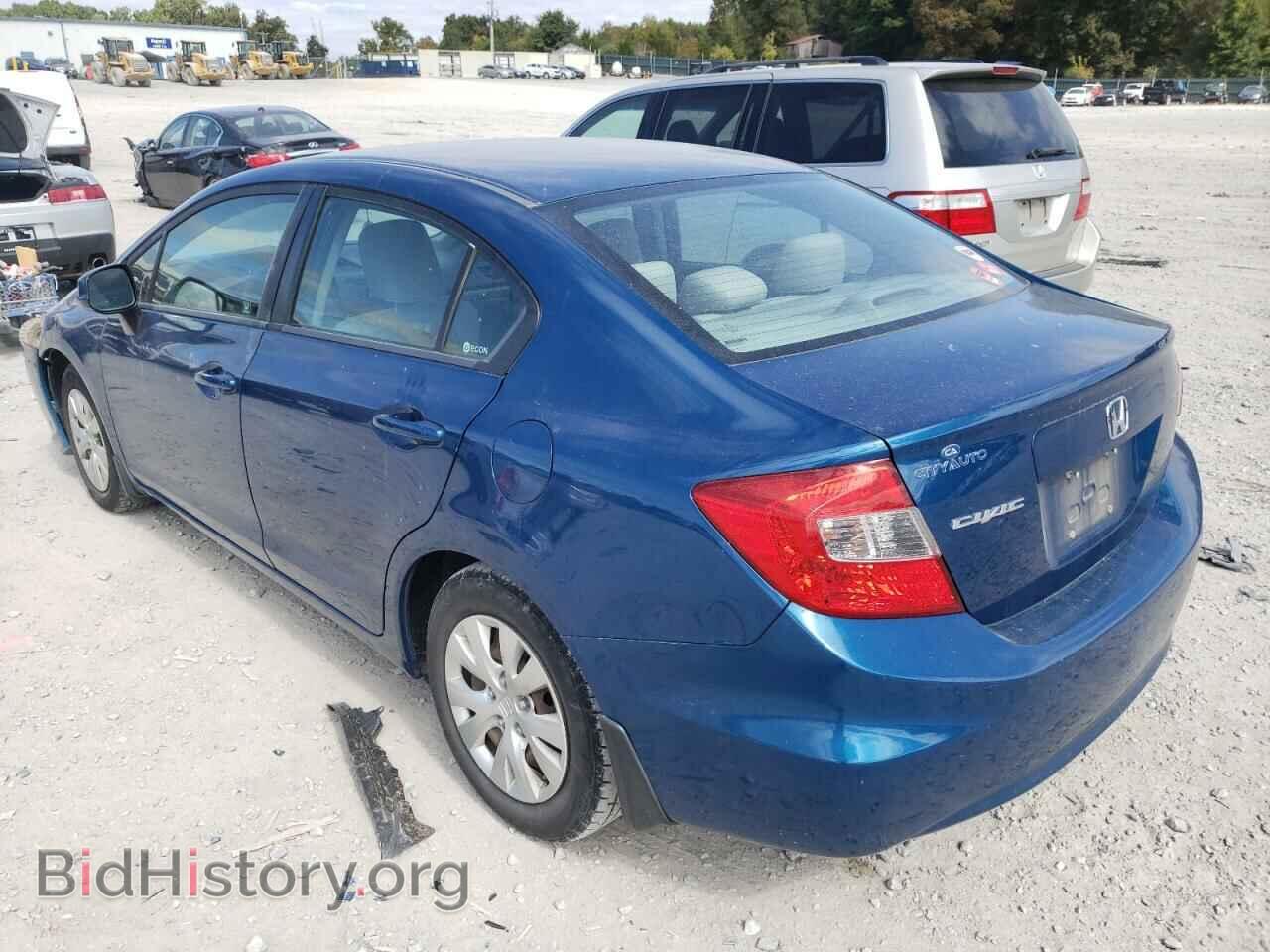 2012 HONDA CIVIC - VIN: 19XFB2F56CE079401 - Фото 3