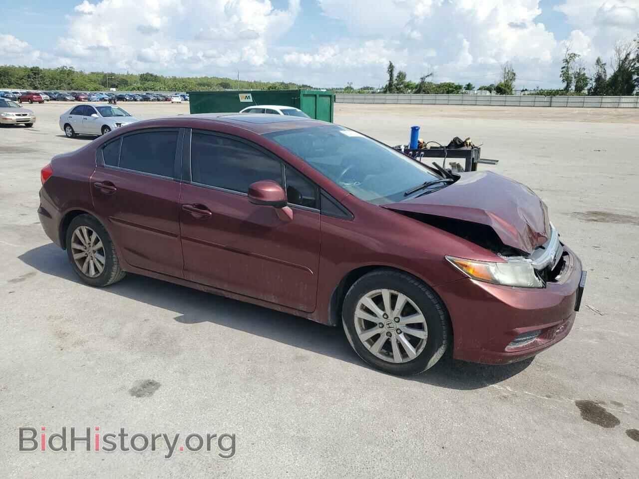 2012 HONDA CIVIC - VIN: 2HGFB2F9XCH537420 - Фото 4