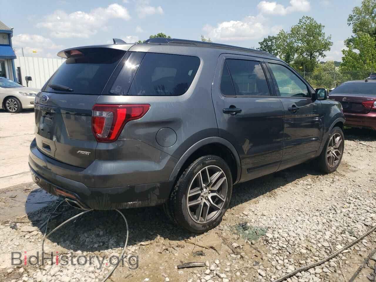 2016 FORD EXPLORER - VIN: 1FM5K8GTXGGA32370 - Фото 3