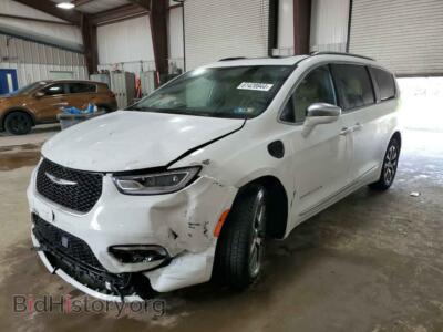 2022 Chrysler PACIFICA Hybrid Pinnacle, белый — VIN 2C4RC1N76NR123048, Copart