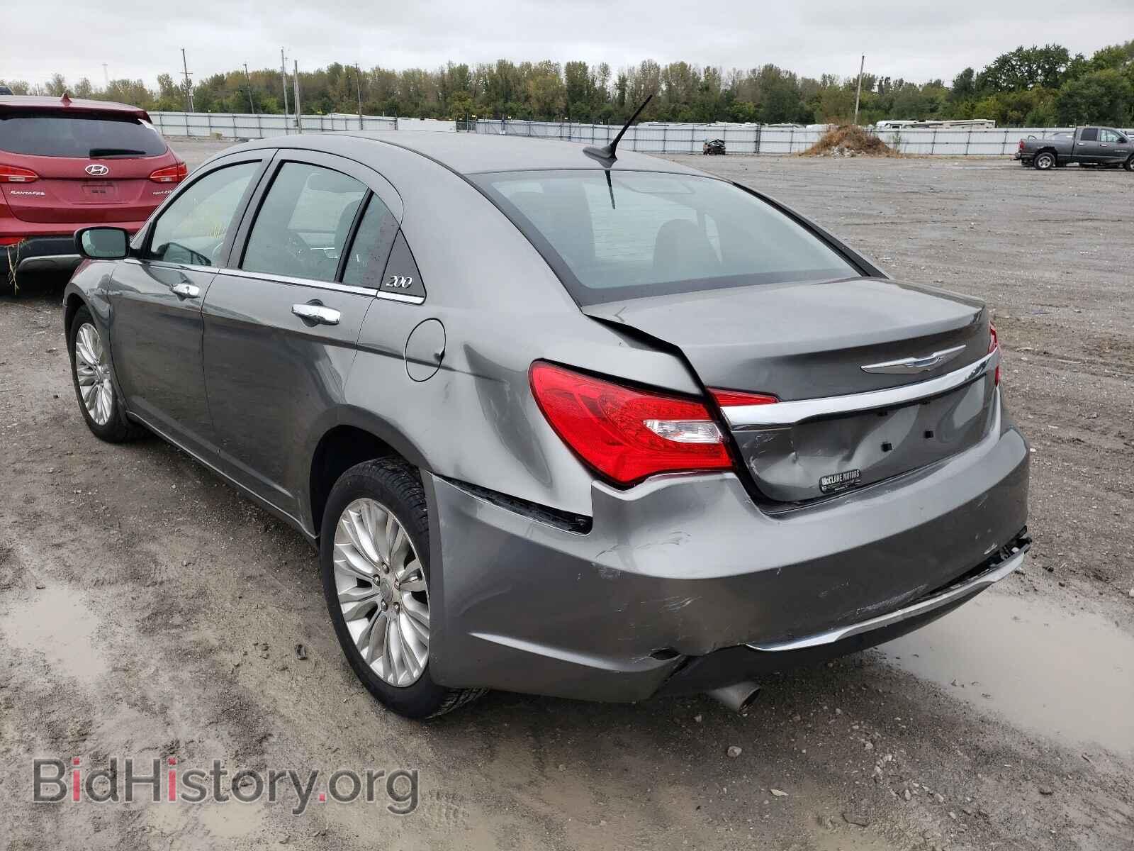 2012 CHRYSLER 200 - VIN: 1C3CCBCG2CN287765 - Фото 3