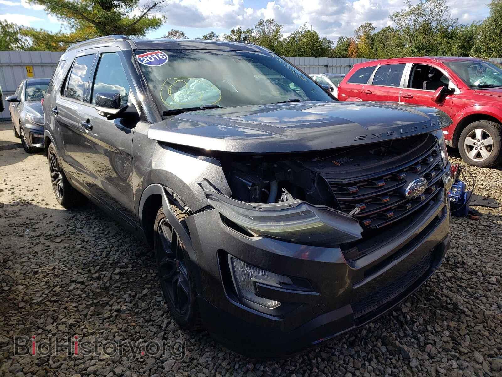 Фотография 1FM5K8GT6GGB39013 - FORD EXPLORER 2016