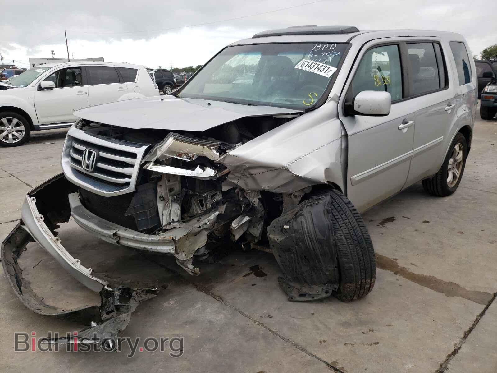 2012 HONDA PILOT - VIN: 5FNYF3H54CB004027 - Фото 2