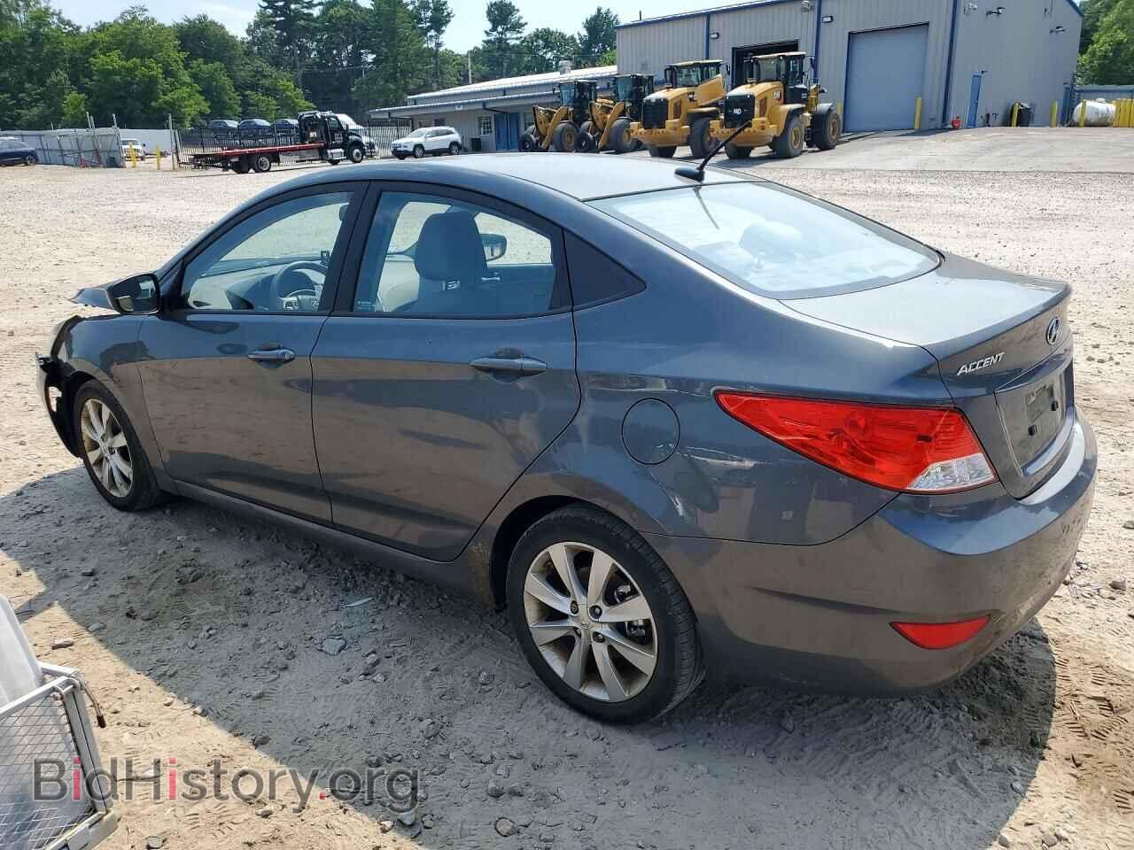 2013 HYUNDAI ACCENT - VIN: KMHCU4AE9DU379917 - Фото 2