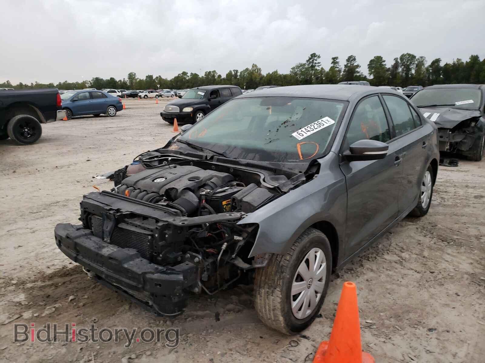 2012 VOLKSWAGEN JETTA - VIN: 3VWDX7AJ5CM339963 - Фото 2