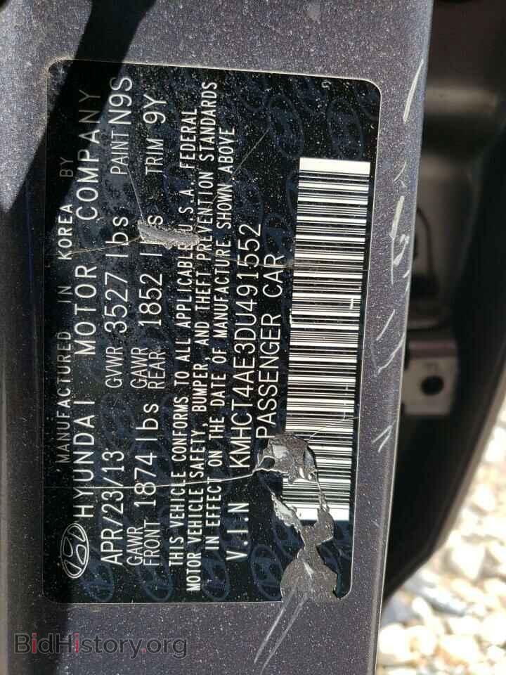 2013 HYUNDAI ACCENT - VIN: KMHCT4AE3DU491552 - Фото 12